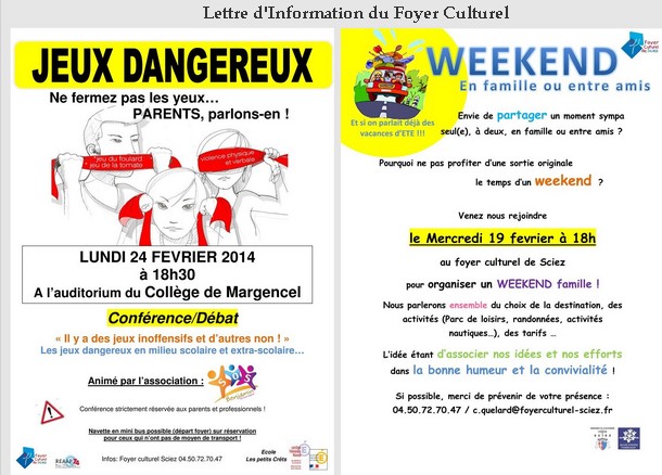 Foyer infos fevr 2014